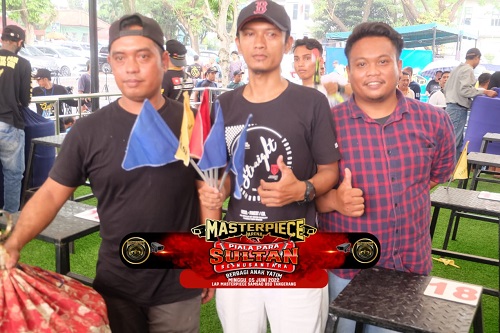 Fernando saat raih juara kedua dikelas utama MB Para Sultan