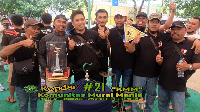 MB juara kedua yang terus mapoan diMP Dna KMM